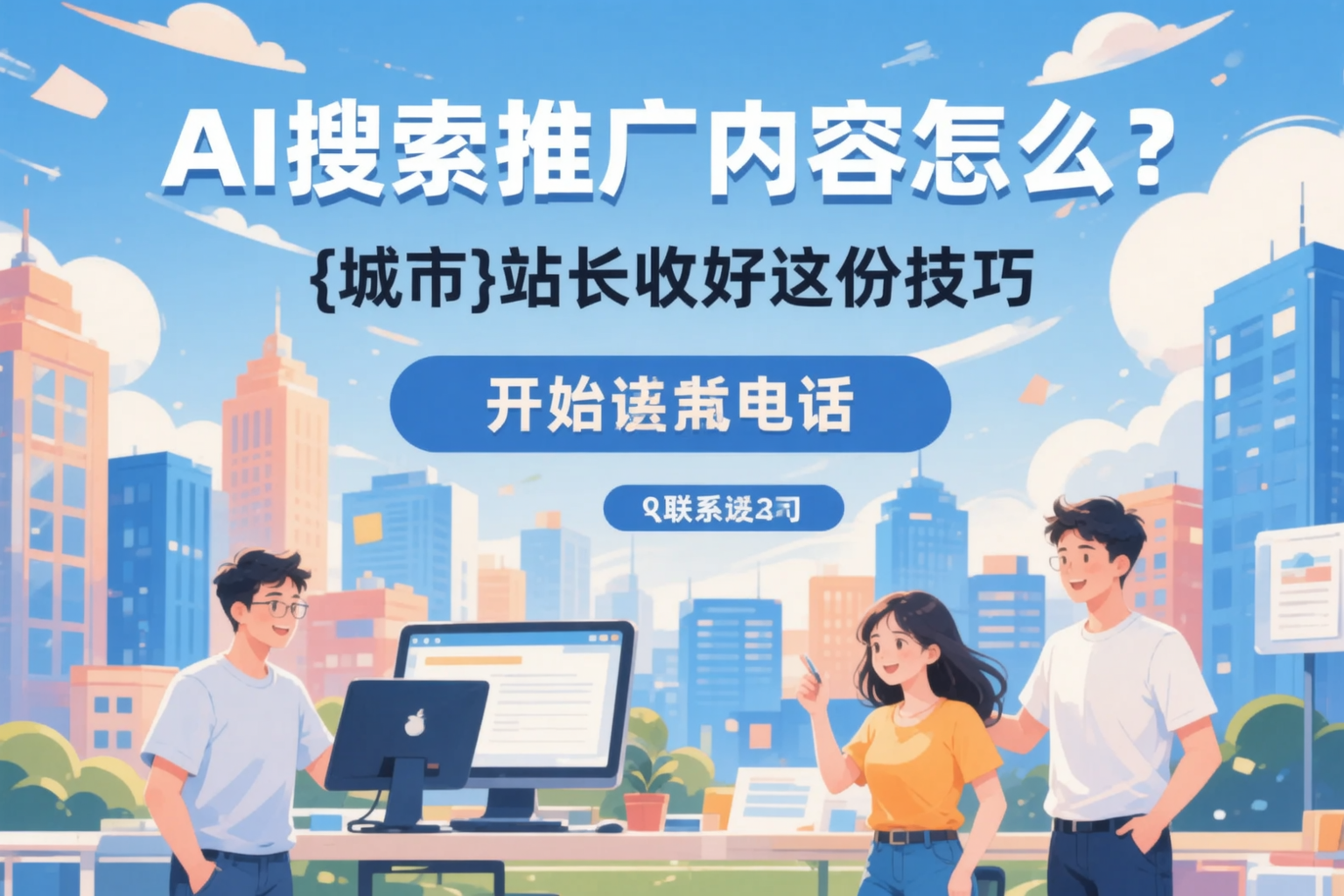 AI搜索推广内容怎么写？黄南站长收好这份技巧