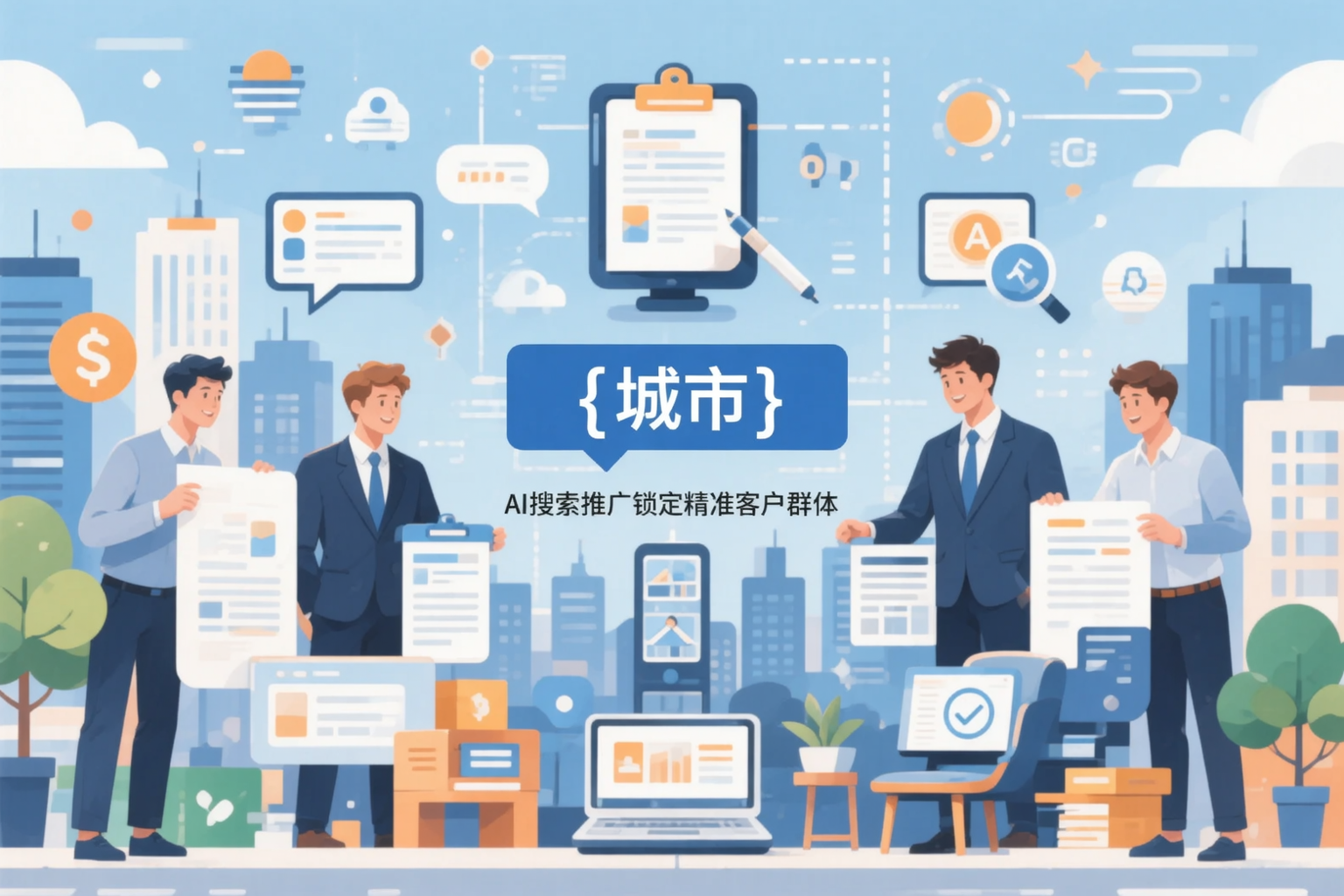 黄南公司如何用AI搜索推广锁定精准客户群体