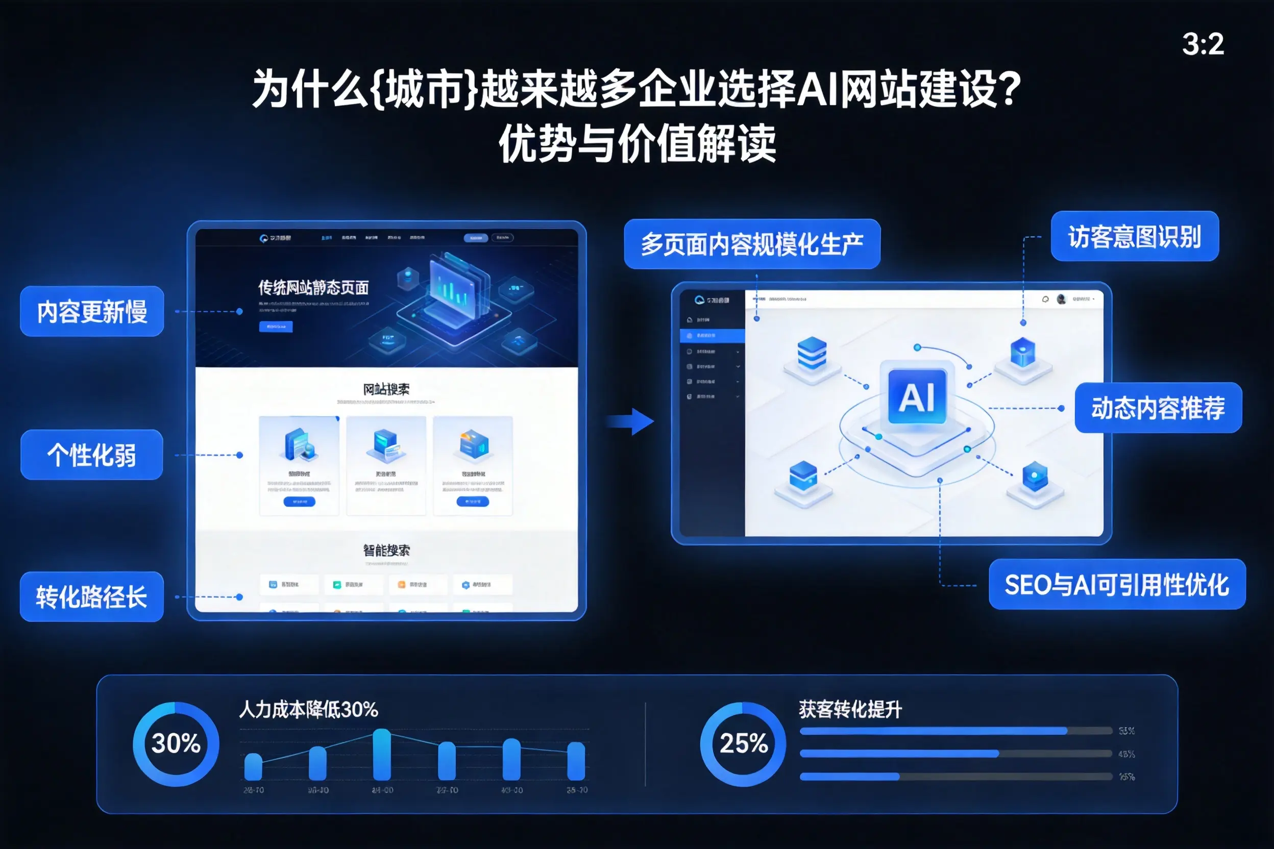 为什么黄南越来越多企业选择AI网站建设？优势与价值解读