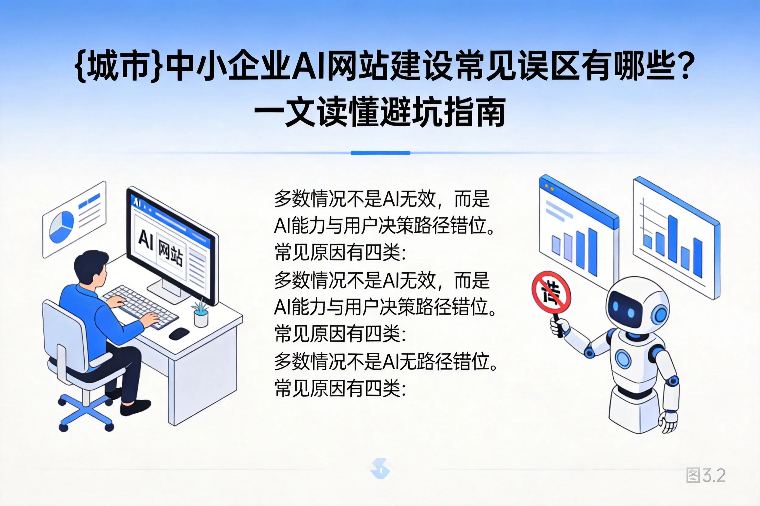 黄南中小企业AI网站建设常见误区有哪些?一文读懂避坑指南